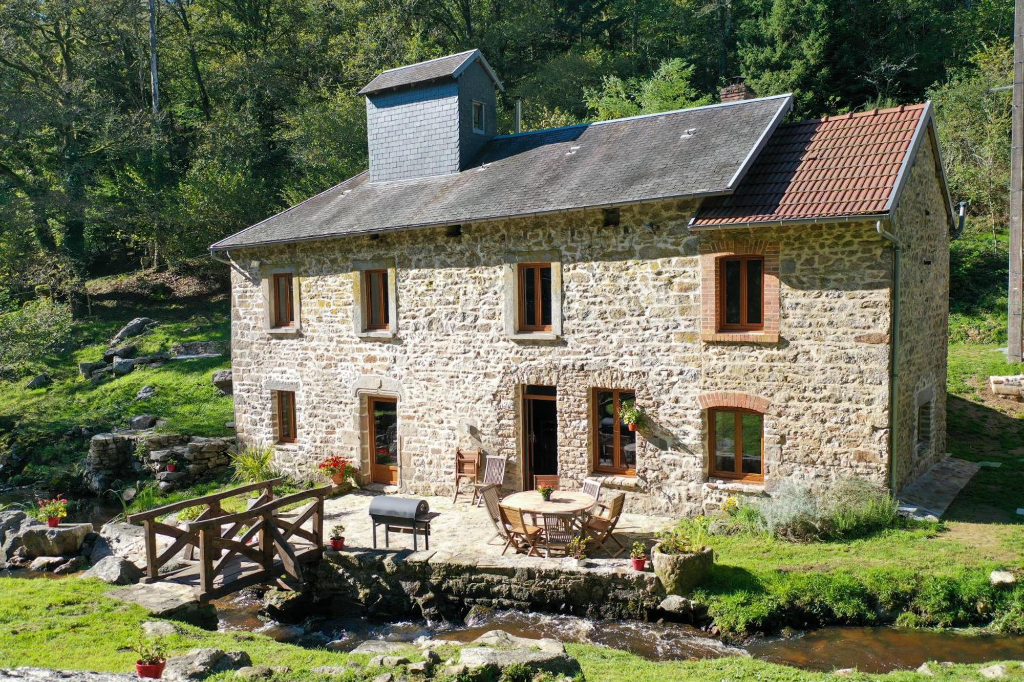 Authentique Moulin Tout Inclus-Moulin De Lavaugarde Thauron Exteriör bild
