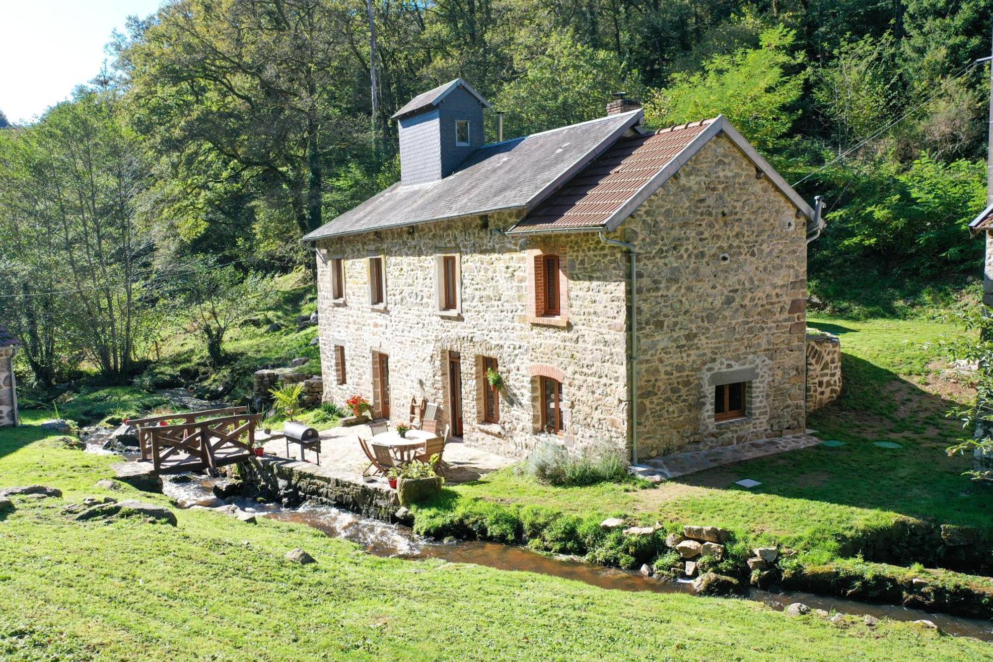 Authentique Moulin Tout Inclus-Moulin De Lavaugarde Thauron Exteriör bild
