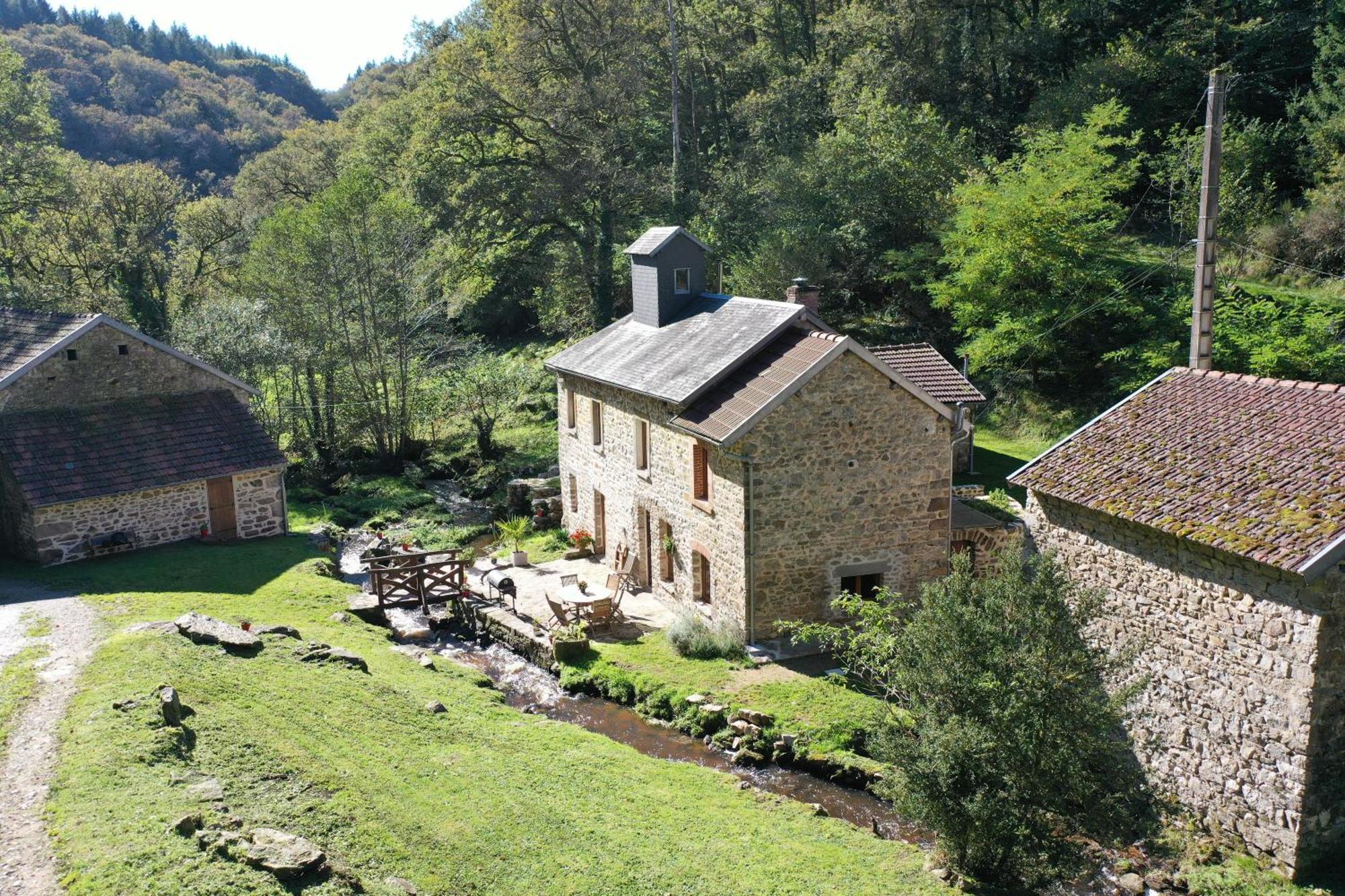 Authentique Moulin Tout Inclus-Moulin De Lavaugarde Thauron Exteriör bild